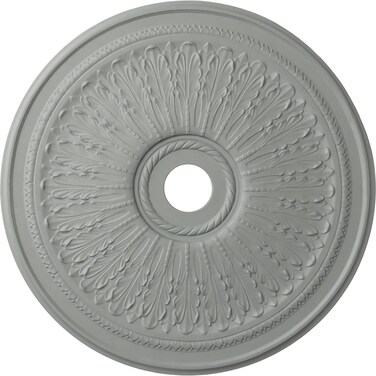 Ekena Millwork CM29OA Oakleaf Ceiling Medallion 29 18OD x 3 58ID x 1P Fits Canopies up to 6 14 Factory Primed