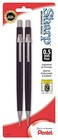 Pentel Automatic Sharp Mechanical Pencils 05 mm Black Pack Of 2