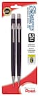 Pentel Automatic Sharp Mechanical Pencils 05 mm Black Pack Of 2