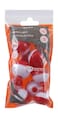 SOUTH BEND 10Pack PushButton Red  White Floats