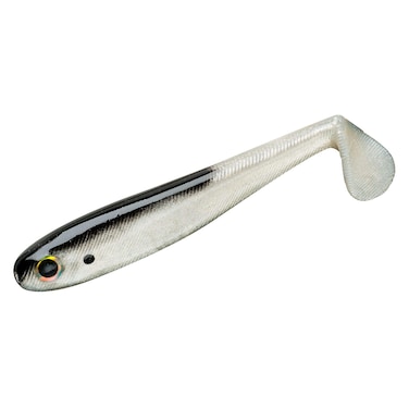 Yum Money Minnow Original Soft Plastic Minnow SwimBait PaddleTail Fishing Lure PearlBlack Back 5
