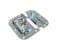 Reliable Hardware Company RHA3020A Medium Recessed Latch zinc