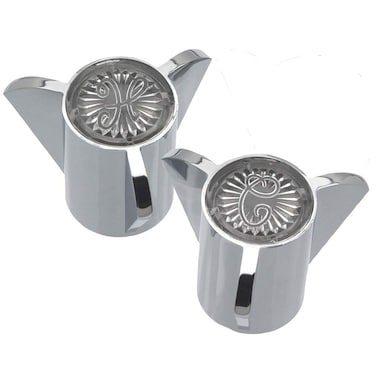 DANCO Durable Metal Constructed Handles for Sayco Faucets Chrome 138Inches x 2Inch 1Pair 88084