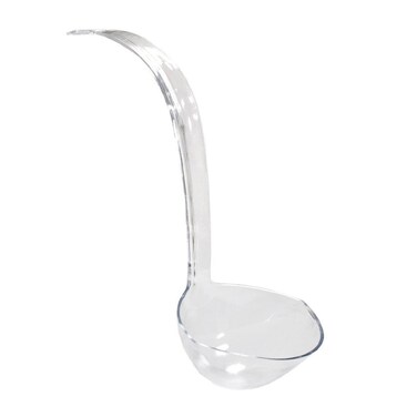 135in Clear Plastic Punch Bowl Ladle