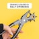 General Tools Leather Hole Punch Tool  6 MultiHole Sizes for Leather Rubber  Plastic  Hobbies  Crafts 85 inches