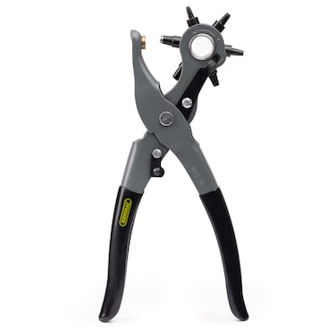 General Tools Leather Hole Punch Tool  6 MultiHole Sizes for Leather Rubber  Plastic  Hobbies  Crafts 85 inches