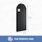 Black Garment Bag for Travel and Storage with Zipper for Suits Tuxedos Dresses and Coats 24 inch x 54 inch