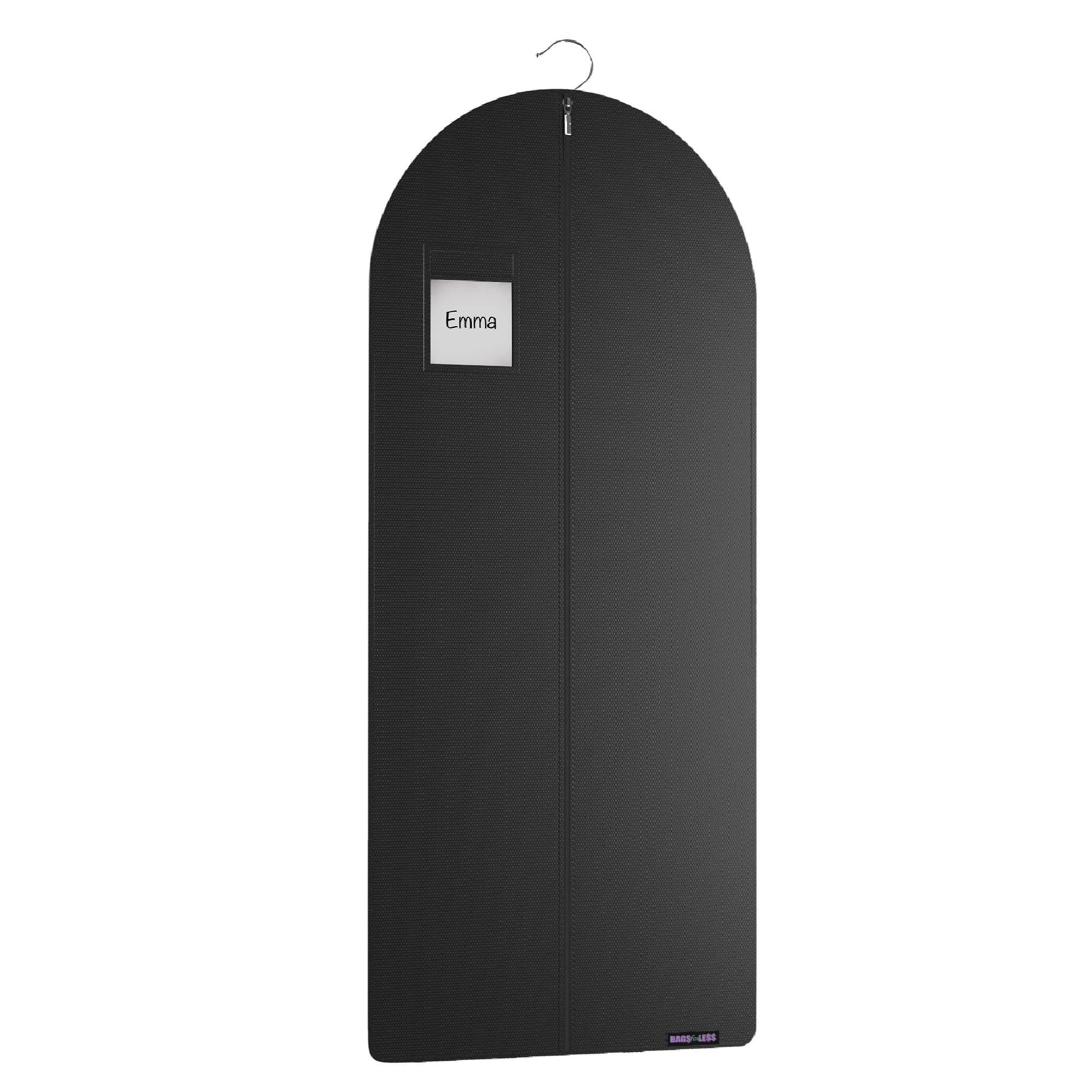 dress bags long Dress Bags for Gowns Long, 65'' Long Dress Clear Garment Bag(Set of 2,  23.3'' X 65'' )