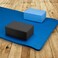 Crown Sporting Goods Large High Density Black Foam Yoga Block 9 in x 6 in x 4 in
