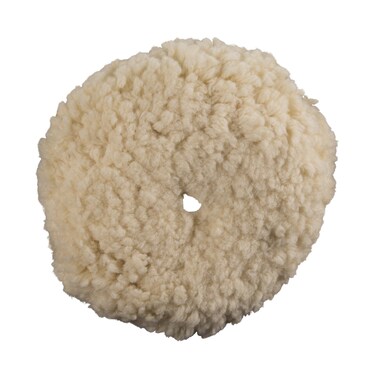 Meguiars 8 Soft Buff Rotary Wool Cutting Pad WRWC8  Professional Rotary Cutting Pad Paint Correction Pad for Removing Heavy Defects  Heavy Cut Pad for Use with a Rotary Buffer 1 Pad