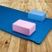 Crown Sporting Goods Large High Density Pink Foam Yoga Block