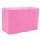 Crown Sporting Goods Large High Density Pink Foam Yoga Block