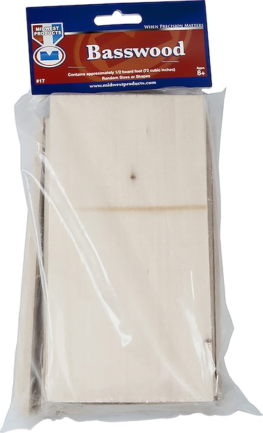 Midwest Products Co Midwest Products Project Woods Basswood Economy Bag