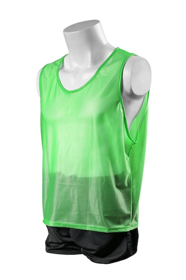 Kwik Goal Adult Deluxe Scrimmage Vest HiVis Green