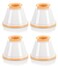 Tescoma 63059100 Panna Cotta Mold Set of 4 Cups with Lid