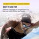 FINIS Lightning Goggles  Competitive Swim Goggles for Women and Men  Watertight Swimming Goggles with Adjustable Silicone Straps  Adult Swim Goggles with 4 Interchangeable Nose Pieces  BlackSmoke