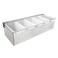 New Star Foodservice 48032 Stainless Steel Condiment Dispenser with 5 Compartments NO ICE Tray Included