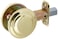 Schlage JD81605 One Sided Deadbolt Polished Brass Key Lock