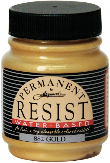Permanent WaterBased Resist  225 Ounce  Gold