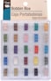 Dritz Box with Foam Insert Set 25 Bobbins Assorted
