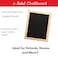 Plaid Double Sided Framed Chalkboard 85X105 1 Pack