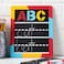 Plaid Double Sided Framed Chalkboard 85X105 1 Pack