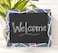 Plaid Double Sided Framed Chalkboard 85X105 1 Pack