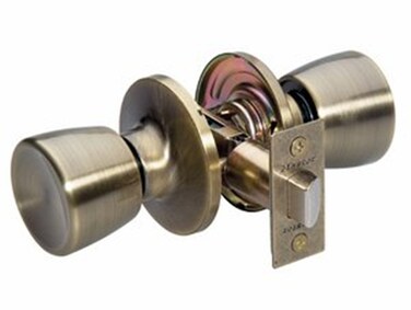 Master Lock TUO0405 Tulip Passage Door Knob Antique Brass