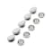 Dritz 21318 Half Ball Cover Buttons Size 18  716Inch 5Sets