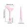 4 Pcs All In One Eyeliner Stencils Wing Tips Multifunctional Eyeshadow Stencils Pad Silicone eyeshadow baffle Defined Eyeliner Eyelash Guide Tool for Beginners and Makeup Masters Pink