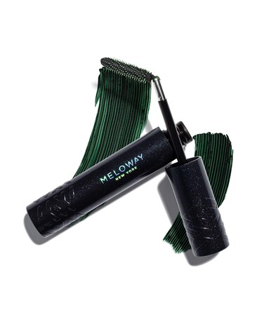 MELOWAY Your Way Mascara  Adjustable Wand LashConditioning Formula  Volumizing Lashes LongLasting  Amino Acids Argan Oil Red Algae Extract  Vegan CrueltyFree Clean  Emerald Envy  8 ml