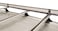 Rhino Rack Universal Awning Bracket Kit  Channel Awning Mount fits Most awnings Including The Sunseeker Range  31111 Black Suitable for up to 25m Awnings