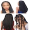 Brazilian Wool Acrylic Yarn for Hair Jumbo Braid Senegalese Twist Wraps Natural Black