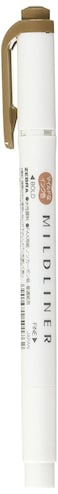 Zebra High Lighter Mild Liner Mild Brown WKT7ME
