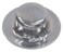 Hillman 887 Axle Pushnut Fastener 38 in 20Pack Zinc
