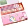 YJCHCT Pop Up Multifunction Pencil Case for Girls Boys Cute Cartoon Pen Box Organizer Stationery with Sharpener Schedule School Supplies Best Birthday Gifts for Teens unicorn single layer