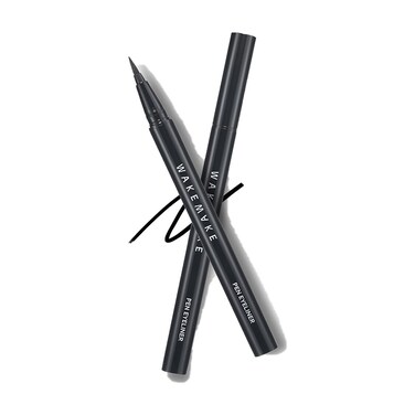 WAKEMAKE Any Proof Eyeliner Korean Makeup Liquid Eyeliner Waterproof Smudgeproof UltraFine Tip Long Lasting Waterproof Liquid Eyeliner 005 OZ Pack of 2