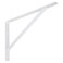 National Hardware N260596 111BC Super Strength Shelf Bracket in White 16 Inch