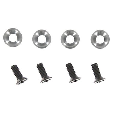 Redcat Racing Flat Cross Screw with Washer 4x10mm Screws 8Piece