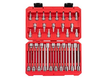TEKTON 38 Inch Drive Hex Bit Socket Set 38Piece 1838 in 310 mm  SHB91316