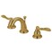 Kingston Brass KB8912NFL NuWave French Widespread Bathroom Faucet 334Inch Polished Brass