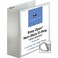 Business Source 26963 View Binder Locking DRing 4Inch Capacity Letter White