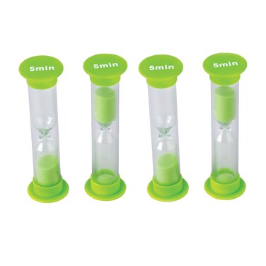Teacher Created Resources 5 Minute Sand Timer  Small 20662Green