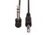 Hosa CSS105R 14 TRS to Right Angle 14 TRS Balanced Interconnect 5 Feet