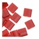 Miyuki Tila 2 Hole Square Beads 5mm  Opaque Red 72 Grams