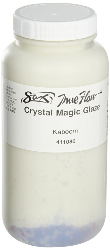 Sax True Flow Crystal Magic Glaze  1 Pint  Kaboom411080