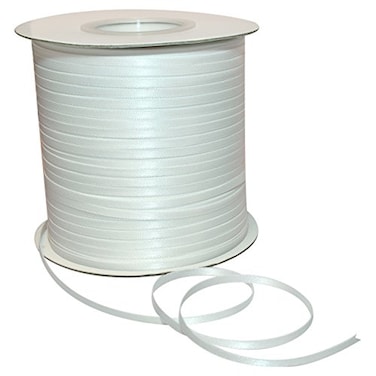 Morex Ribbon 08803500029 Double Face Satin Ribbon 18 X 500 YD White Ribbon for Gift Wrapping Birthday Gift Cards Satin Dress for Women Silk Ribbons for Crafts Wedding Gifts for Couple