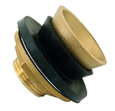 Eastman 2 Inch x 114 Inch Closet Spud Brass Plumbing Fitting 40139