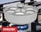 EXCELSTEEL Non Stick Easy Use Rust Resistant Home Kitchen Breakfast Brunch Induction Cooktop Egg Poacher 6 Cup Stainless Steel Round