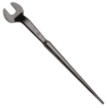 Urrea  FBA_C905B URREA Spud Wrench  1516 OpenEnd Structual Alignment Wrench with Offset Handle  Black Oxide Coating  C905B